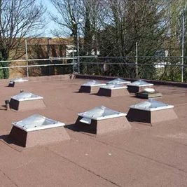 flat roof with skylights Tiling & Roofing South East